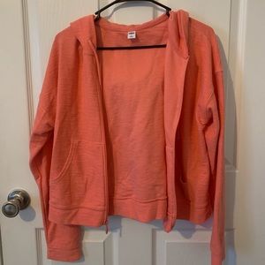 Pink Old Navy Zip-Up Jacket